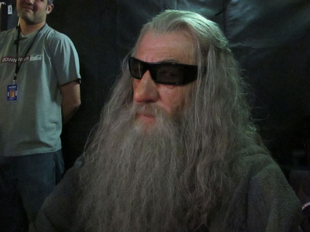 Волшебник Гендальф в 3d очках